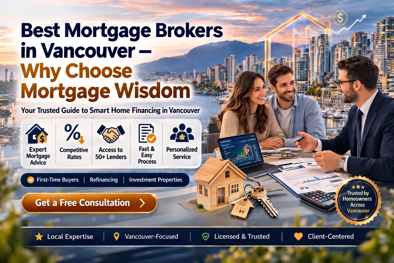 Best Mortgage Brokers in Vancouver – Why Choose Mortgage Wisdom