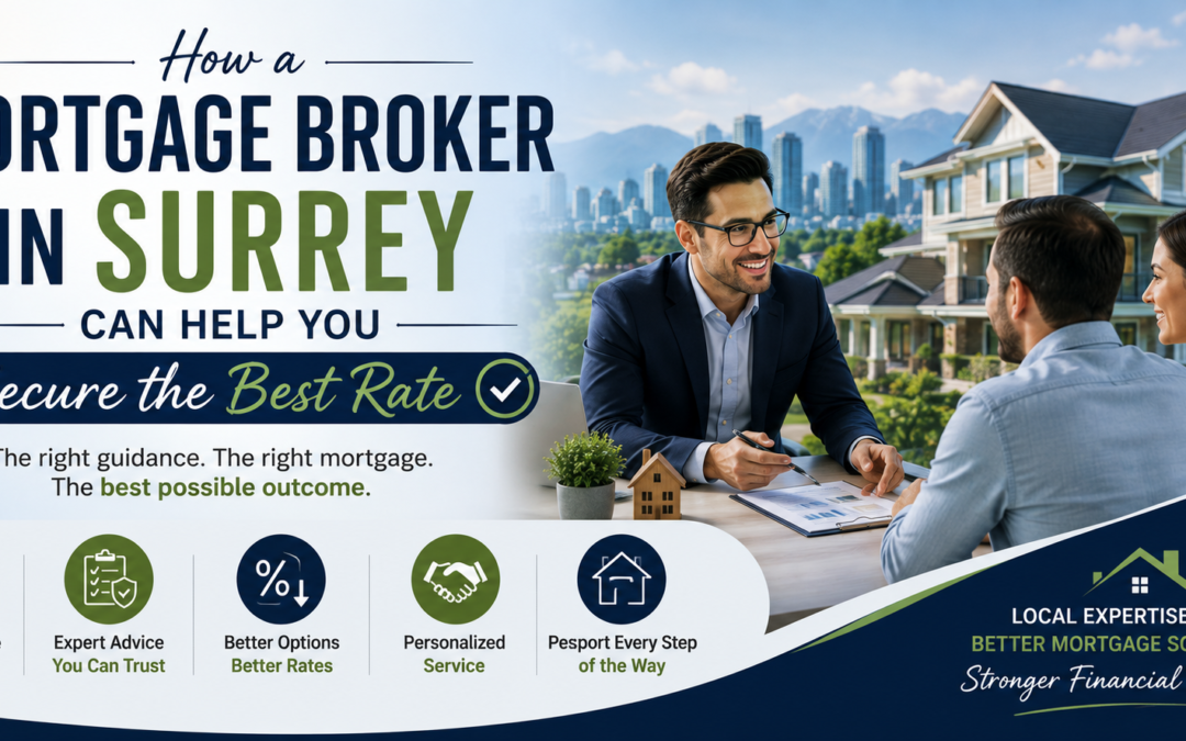 How a Mortgage Broker in Surrey Can Help You Secure the Best Rate